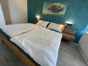 Postel nebo postele na pokoji v ubytování Apartmány Petr Vok