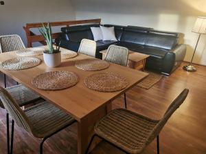 Posezení v ubytování Apartamenty no3