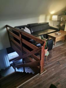 Postel nebo postele na pokoji v ubytování Apartamenty no3