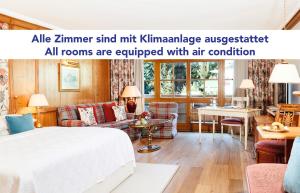 Posteľ alebo postele v izbe v ubytovaní Salzburgerhof, das 5-Sterne Hotel von Zell am See