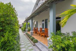 Zahrada ubytování Tây Tiến Bungalow