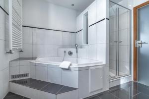 Koupelna v ubytování flexymotel Schönenwerd