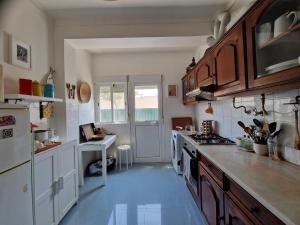 Kjøkken eller kjøkkenkrok på Casa da catarina
