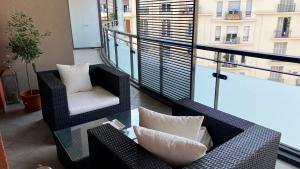 Χώρος καθιστικού στο Luxury apartment