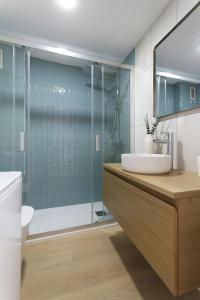 Koupelna v ubytování Apartamento Sunny Holidays