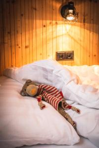 Posteľ alebo postele v izbe v ubytovaní Tauernlust Outdoor & Relax