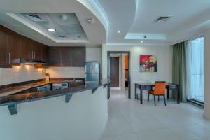 Icon Delux Hotel Apartments Al Barsha - Formerly Abidos的休息区