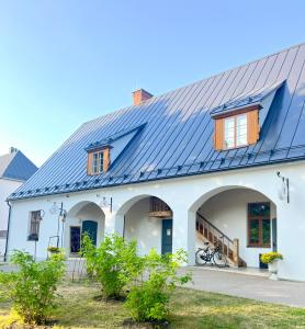 Budova, kde se aparthotel nachází