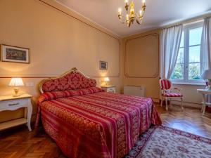 Ένα ή περισσότερα κρεβάτια σε δωμάτιο στο Apartment Winery Villa Vitas - App- 4 by Interhome
