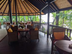 Restoran või mõni muu söögikoht majutusasutuses Cerf Island Resort