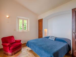 Postel nebo postele na pokoji v ubytování Villa Villa La Sianne by Interhome