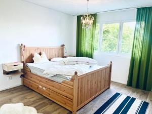 Voodi või voodid majutusasutuse Tobelbach - CharmingStay toas