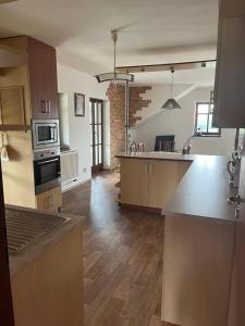 Kuchyň nebo kuchyňský kout v ubytování Apartmán Eliška