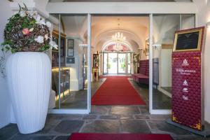 Vstupní hala nebo recepce v ubytování Schlosshotel Mondsee + 37 fotografií