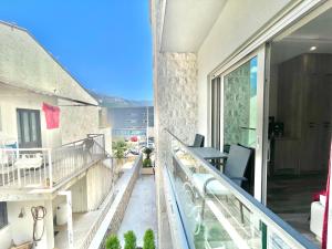 Balkoni atau teres di Hotel Butua Residence