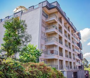 Budova, kde se apartmán nachází