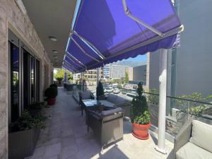 Balkoni atau teres di Hotel Butua Residence
