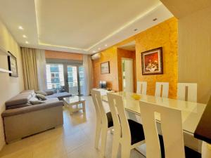 Ruang duduk di Hotel Butua Residence