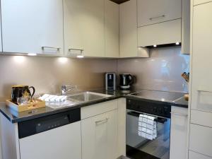 Kuchyň nebo kuchyňský kout v ubytování Apartment Beim Ahorn by Interhome