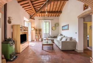 Χώρος καθιστικού στο Casa Beretone
