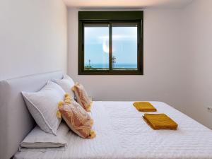 Cama ou camas em um quarto em Apartment Clavel by Interhome