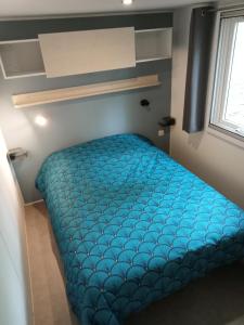 Postel nebo postele na pokoji v ubytování Mobile Home