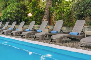 Bazén v ubytování Stefania Hotel nebo v jeho okolí