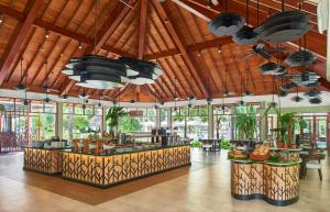 Restaurace v ubytování Hilton Seychelles Labriz Resort & Spa