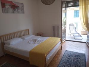 Łóżko lub łóżka w pokoju w obiekcie Mary House