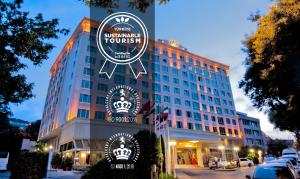Certifikát, hodnocení, plakát nebo jiný dokument vystavený v ubytování Akgun Istanbul Hotel