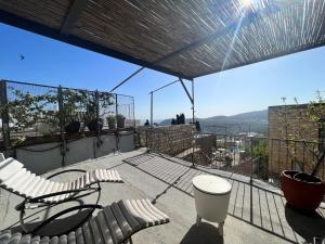 Balcone o terrazza di Artists' Colony Inn Zefat