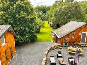 Zahrada ubytování Taos B&B