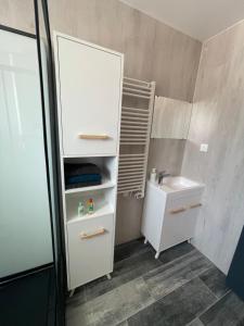 Kuchyň nebo kuchyňský kout v ubytování Appartement - location saisonnière