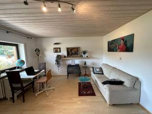 Posezení v ubytování Urlaubstraum am Brombachsee- 5 stilvolle Zimmer-