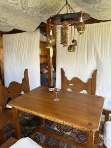 Posezení v ubytování Urlaubstraum am Brombachsee- 5 stilvolle Zimmer-