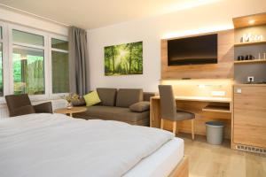 Letto o letti in una camera di Hotel Preyt -Self Check In-