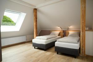 Letto o letti in una camera di Hotel Preyt -Self Check In-