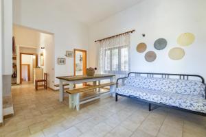 Postel nebo postele na pokoji v ubytování Fantastico quadrilocale vista mare