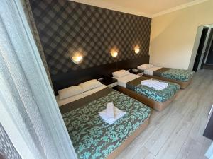 Postel nebo postele na pokoji v ubytování CASTLE PARK HOTEL