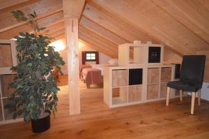 TV a/nebo společenská místnost v ubytování stettli resort