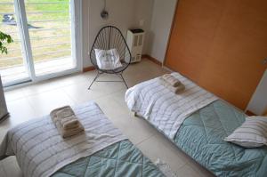 Krevet ili kreveti u jedinici u objektu Camino a la Patagonia