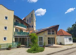 a building that has a building that has a building at Aqua Therm Hotel in Zalakaros