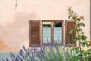 A garden outside Agriturismo Cantine Bevione - Rooms with air conditioning