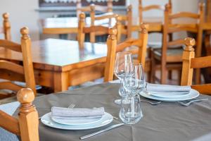 A restaurant or other place to eat at Agriturismo Cantine Bevione - Rooms with air conditioning