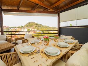 Balcone o terrazza di Cubo's Gibralfaro Townhouse