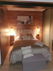 Postel nebo postele na pokoji v ubytování Côté Cosy
