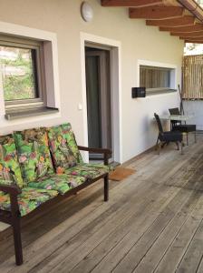 Posezení v ubytování Ferienhaus am Himberg