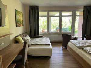 Letto o letti in una camera di Hotel Preyt -Self Check In-