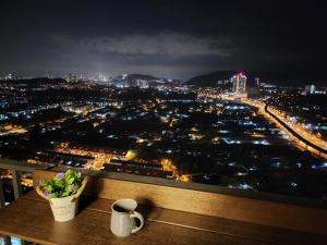 蕉赖景观或在公寓看到的城市景观