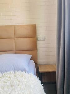 Postel nebo postele na pokoji v ubytování happy home